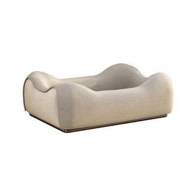 বাঁকা-প্যাটার্ন ক্লাউড-লাউঞ্জ নেস্টের মতো