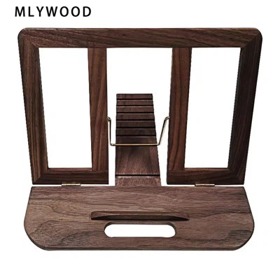 কাঠের সামঞ্জস্যযোগ্য ল্যাপটপ স্ট্যান্ড